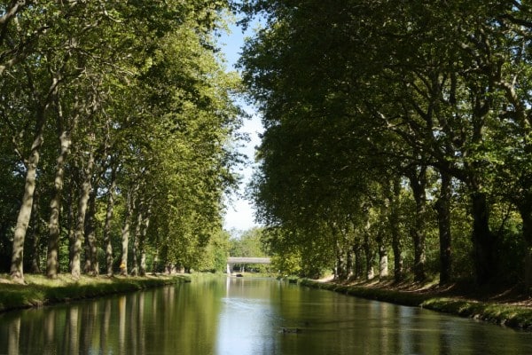 canal du midi à vélo