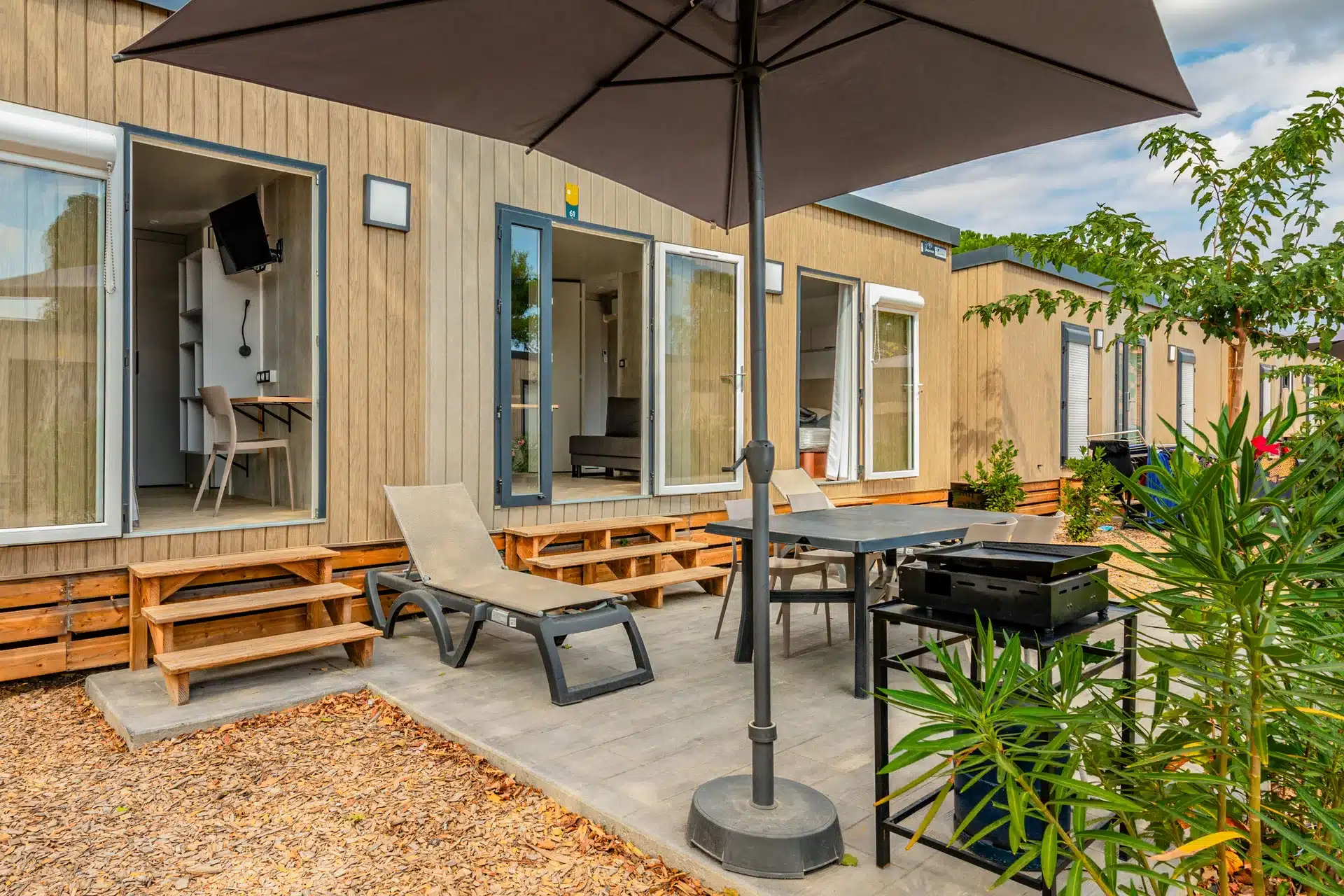 logement interieur camping