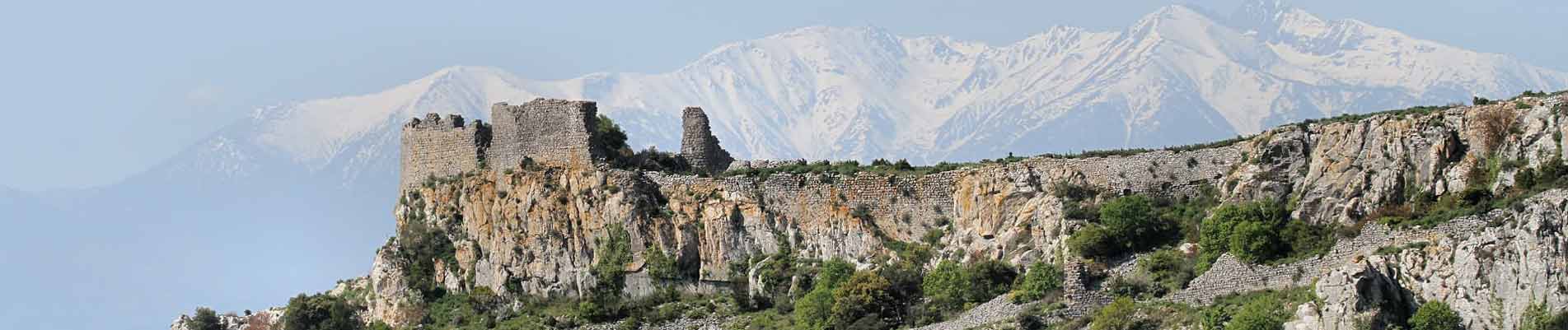 Le château d'Opoul