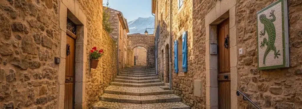 balader dans les ruelles Eus